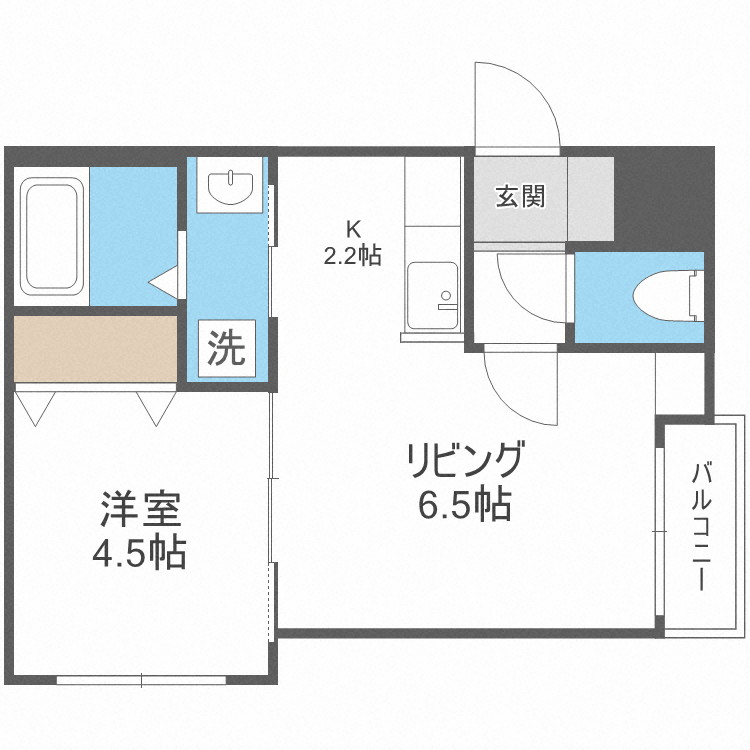 アンタレスＬ１７５の間取り