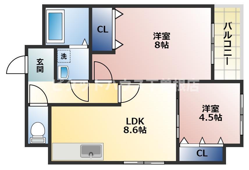 アネシスの間取り