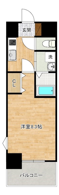 ＭＤＩグランコルディール室町の間取り