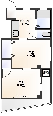 クレセント21の間取り