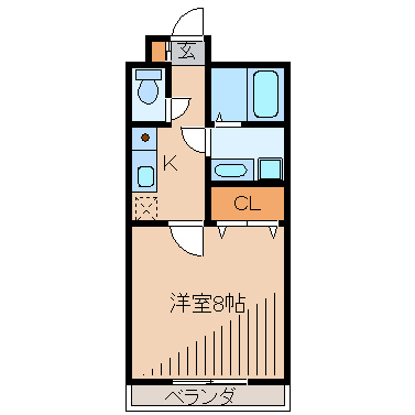 ＭＴハイツの間取り