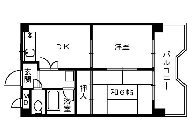 【セントヒルの間取り】