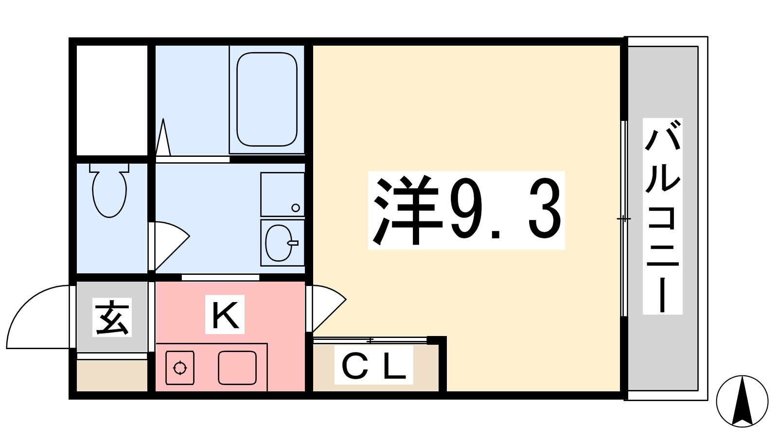 クオリティ21広畑の間取り