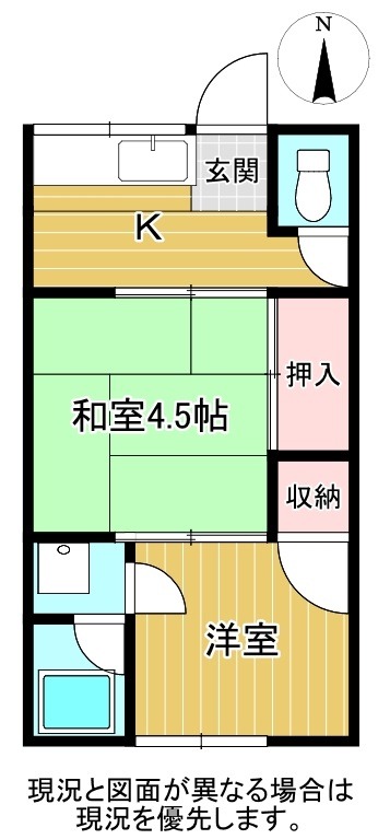 東松江文化住宅の間取り