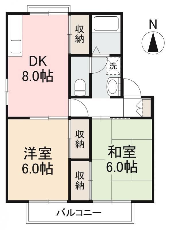 アドバンス香西の間取り