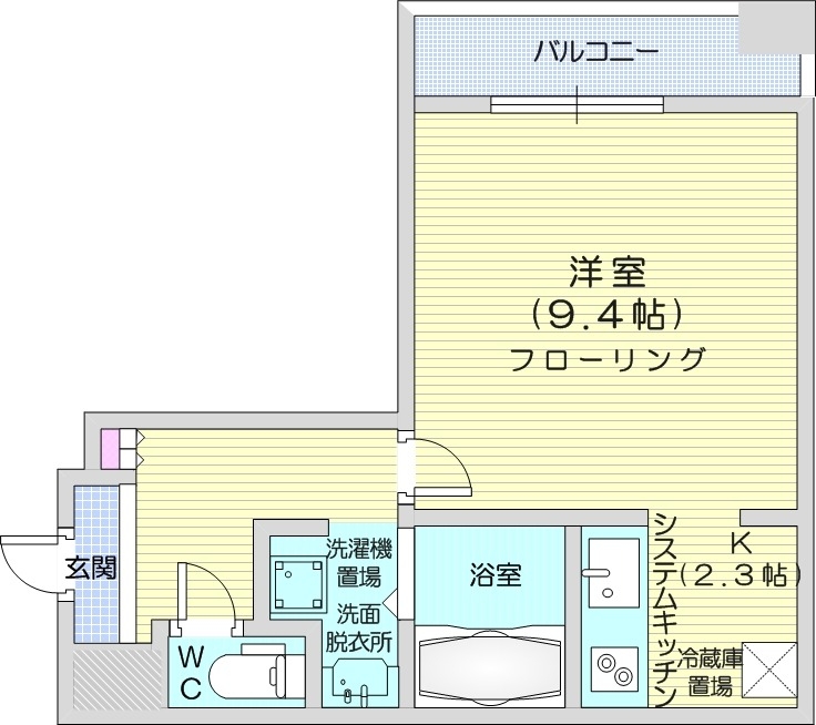 グランカーサ裏参道の間取り