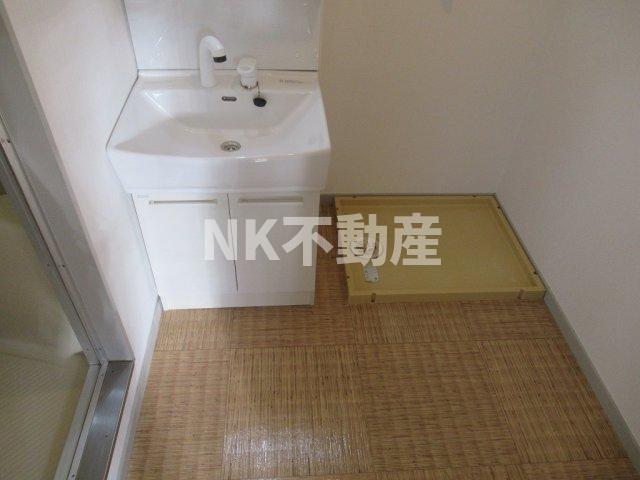 洗面設備　使いやすい洗面所です