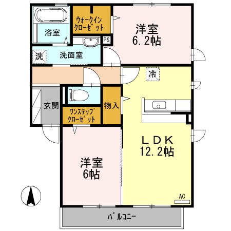 レジェンド青山　西棟の間取り