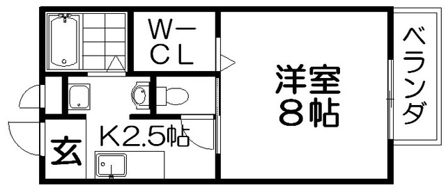 コンフォートの間取り