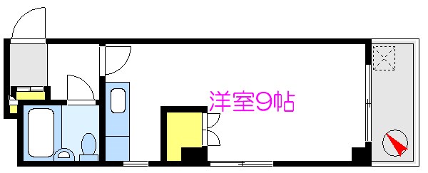 台東区根岸のマンションの間取り