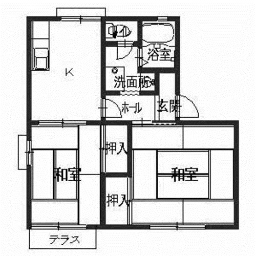 ラブリーハウスきしもとの間取り