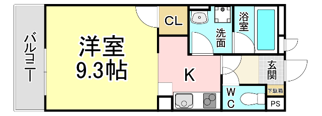 フェールブリエ企救丘の間取り