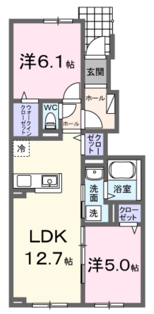 エススールIXの間取り