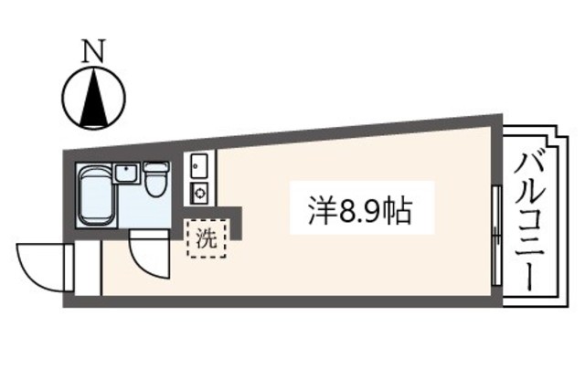 世田谷区中町のマンションの間取り