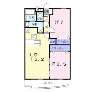 グランデ味鋺の間取り