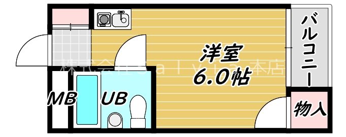 グラシアス堺の間取り