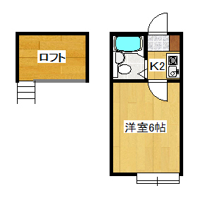 土岐市泉町久尻のアパートの間取り