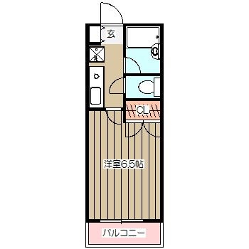 日神パレステージ玉川上水の間取り