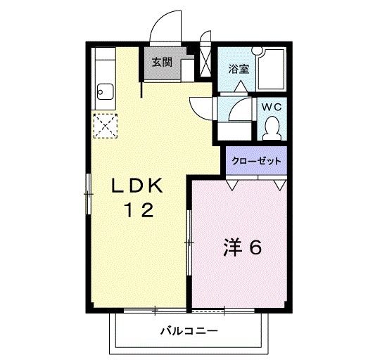 エルディム天王の間取り