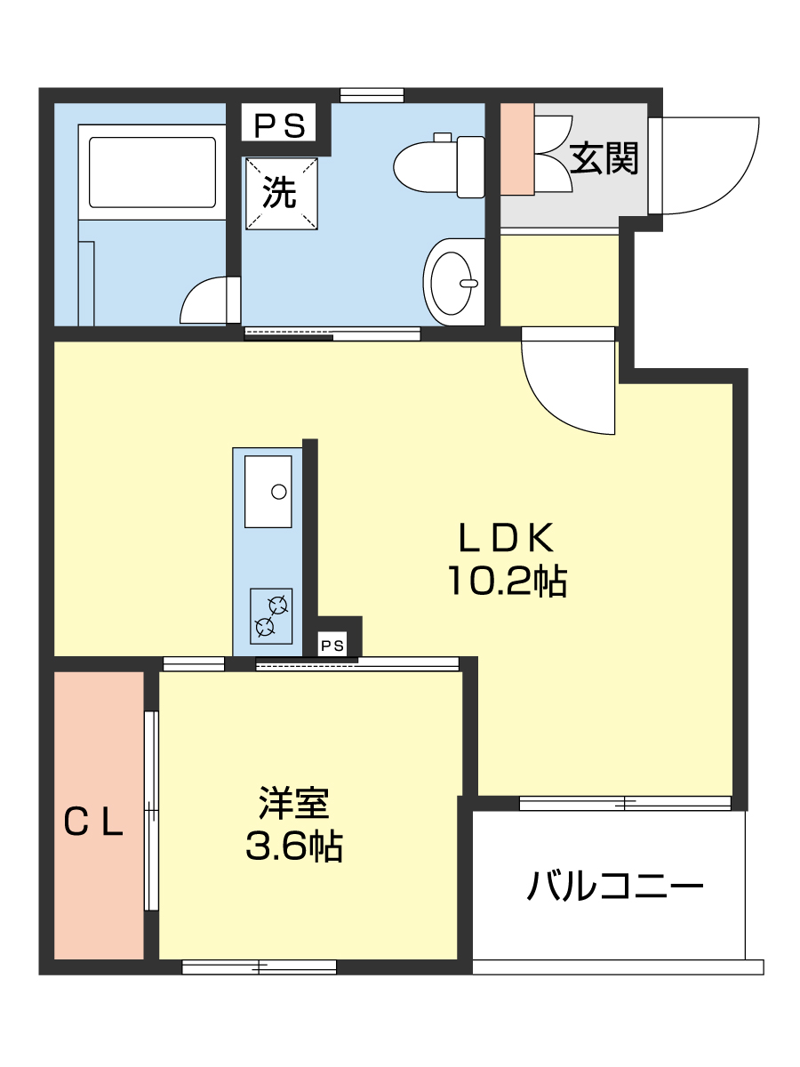 エルニドの間取り