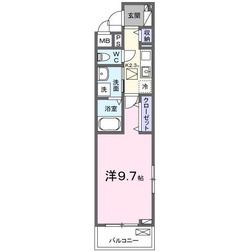 横浜市泉区中田東のアパートの間取り