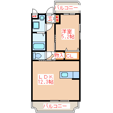 YS　Spazioの間取り