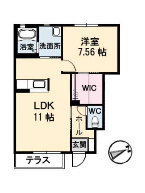 シャーメゾン・アークの間取り