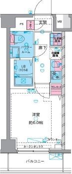 葛飾区宝町のマンションの間取り