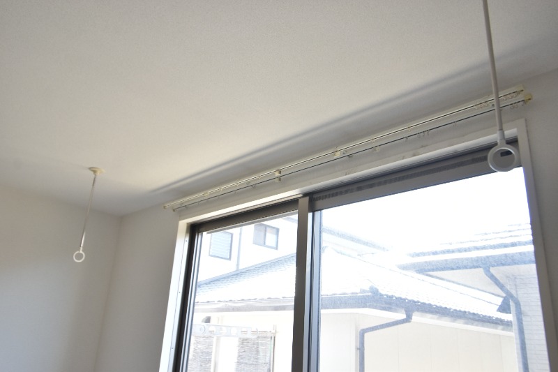 その他設備　室内物干し