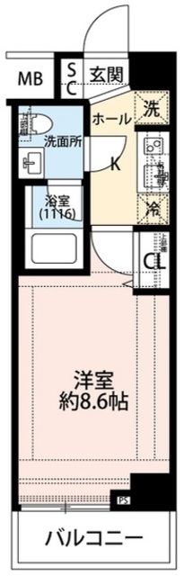 プレール・ドゥーク亀戸水神駅前の間取り