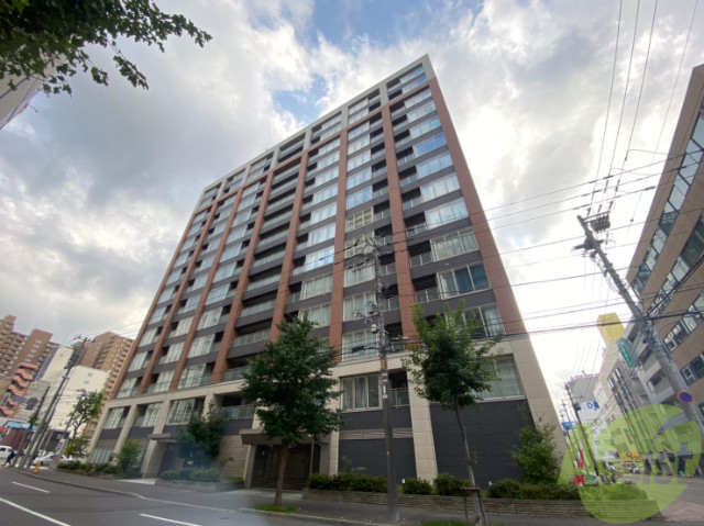 建物外観　札幌市中央区南２条西「プライムメゾン南２条」