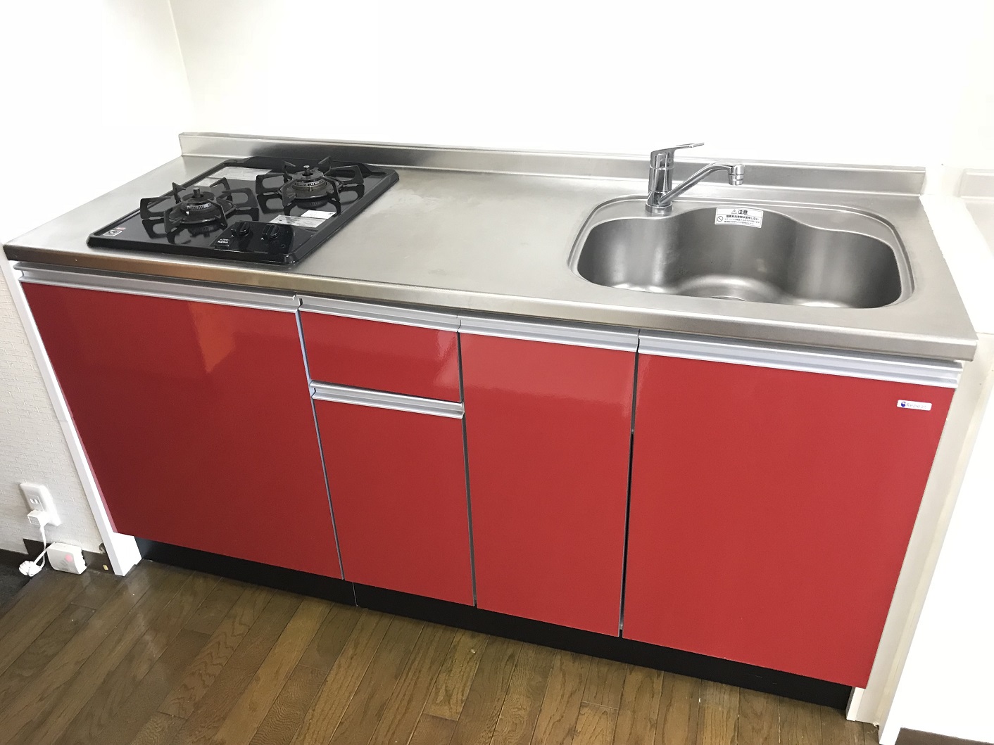 キッチン　他号室モデルとなります。