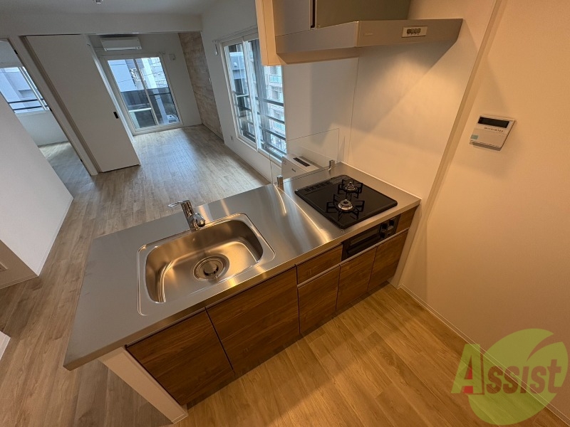 キッチン　システムキッチンなので、すぐお料理に使えます！