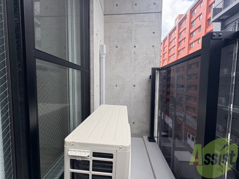 バルコニー　バルコニーです。洗濯物を干したり一息ついたりできますね！