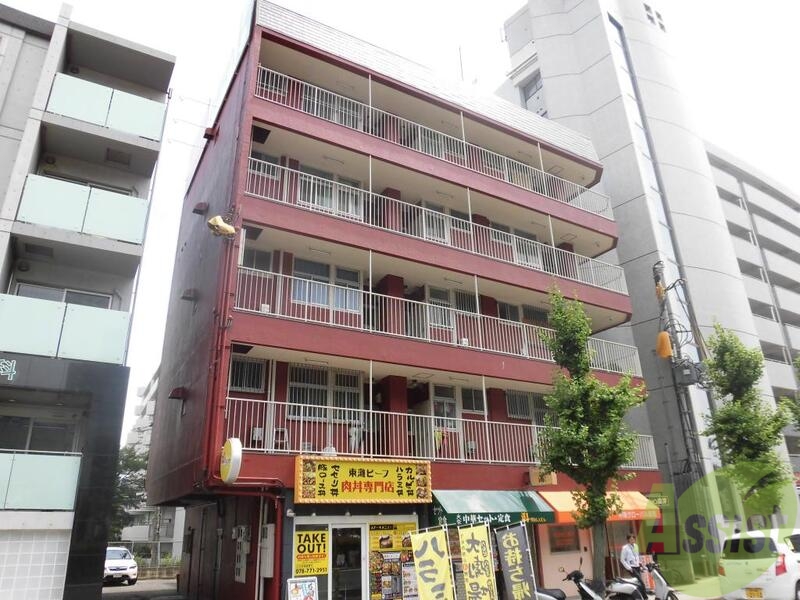 建物外観　東灘区本山南町「マンション向洋」