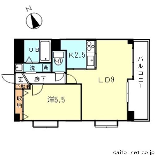 サンフォレストの間取り