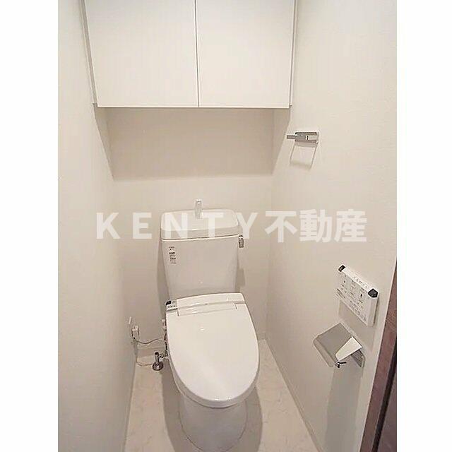 トイレ　ゆったりとした空間のトイレです