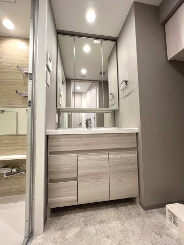 洗面設備　朝の身支度も捗る独立洗面台