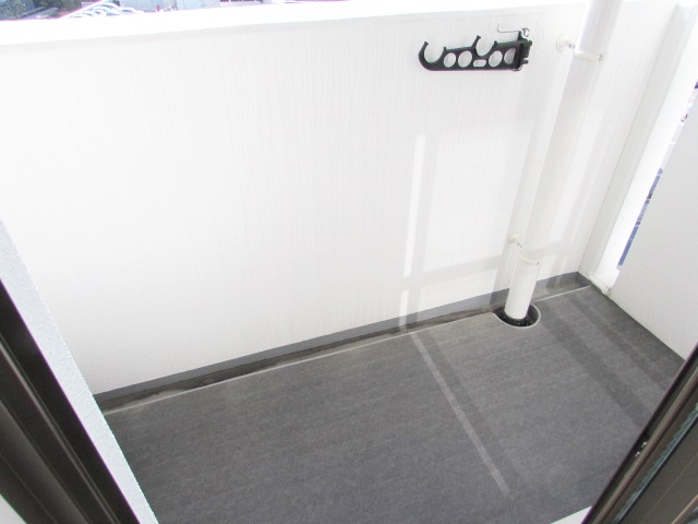 バルコニー　バルコニーがあります