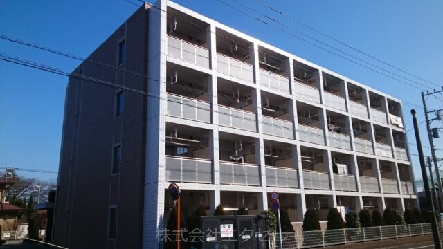 建物外観　羽村駅から徒歩圏内のオートロックマンションです。
