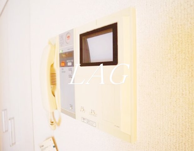 セキュリティ　モニター付きインターフォンです。