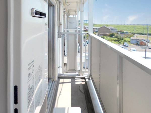 バルコニー　ビレッジハウスの同一物件・同一タイプの間取りの写真です