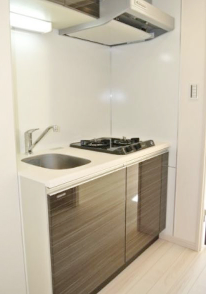 キッチン　★使いやすい二口コンロ、システムキッチン★