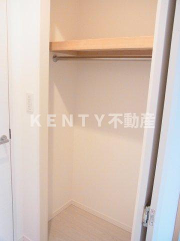 収納　収納のためのスペースです