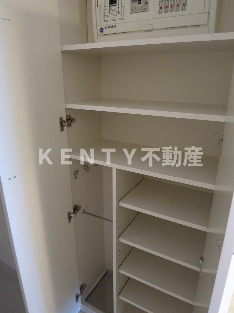 その他設備　十分な収納スペースがあります