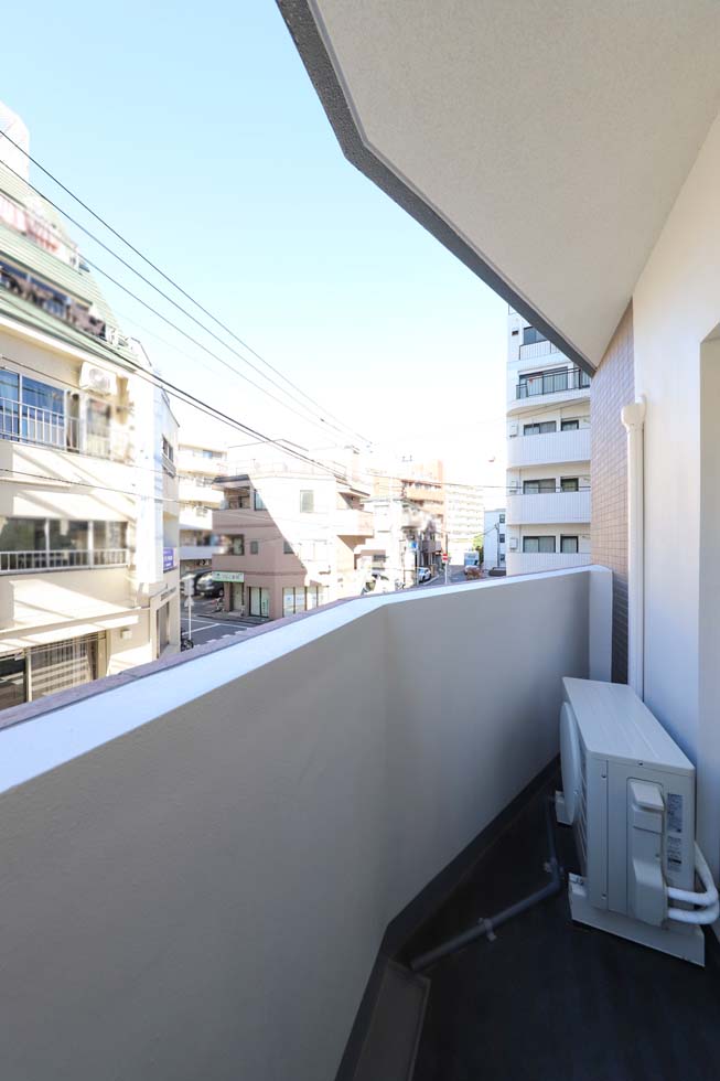 バルコニー　中はこのようになっています