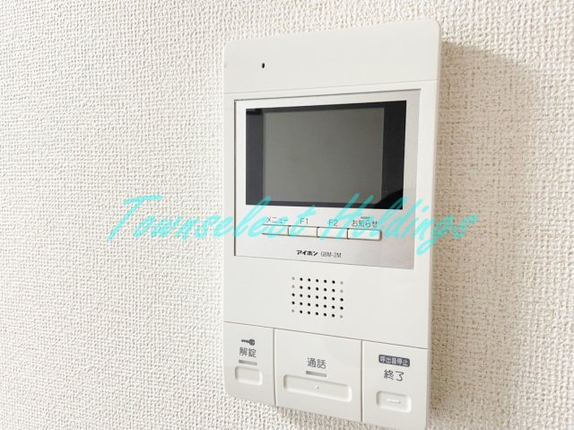 セキュリティ　モニタ付インターホンで安心♪