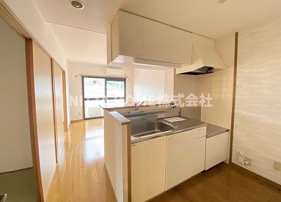 キッチン　ガスコンロ設置可能です〇