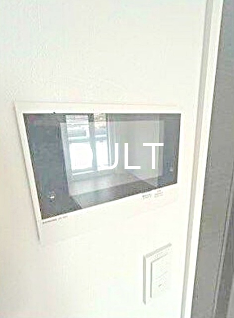 セキュリティ　モニター付きインターホンです。