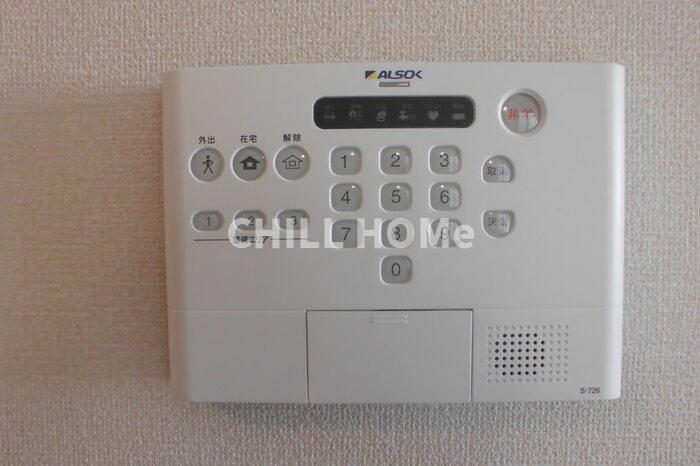 セキュリティ　当社、チルホームのHPもご覧ください(^^)/物件情報多数♪